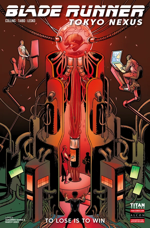 Blade Runner Tokyo Nexus: To Lose is to Win: Guillermo Sanna Variant #2 - Cover B